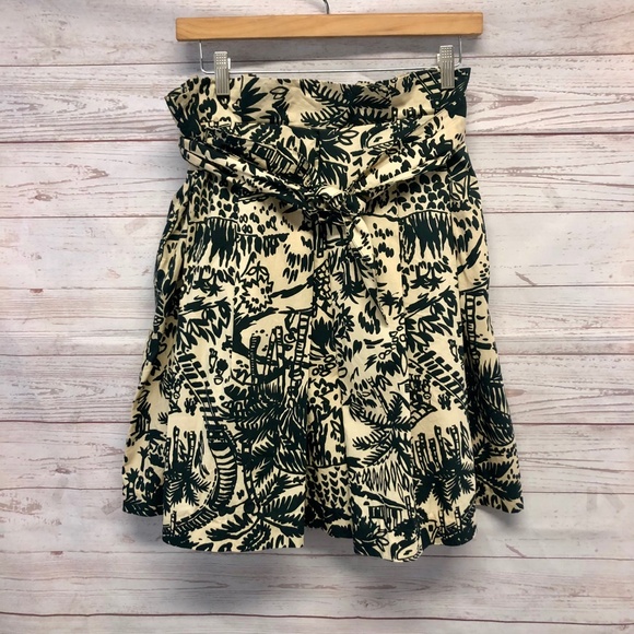 Anthropologie Corey Lynn Calter palm garden skirt - Picture 3 of 10